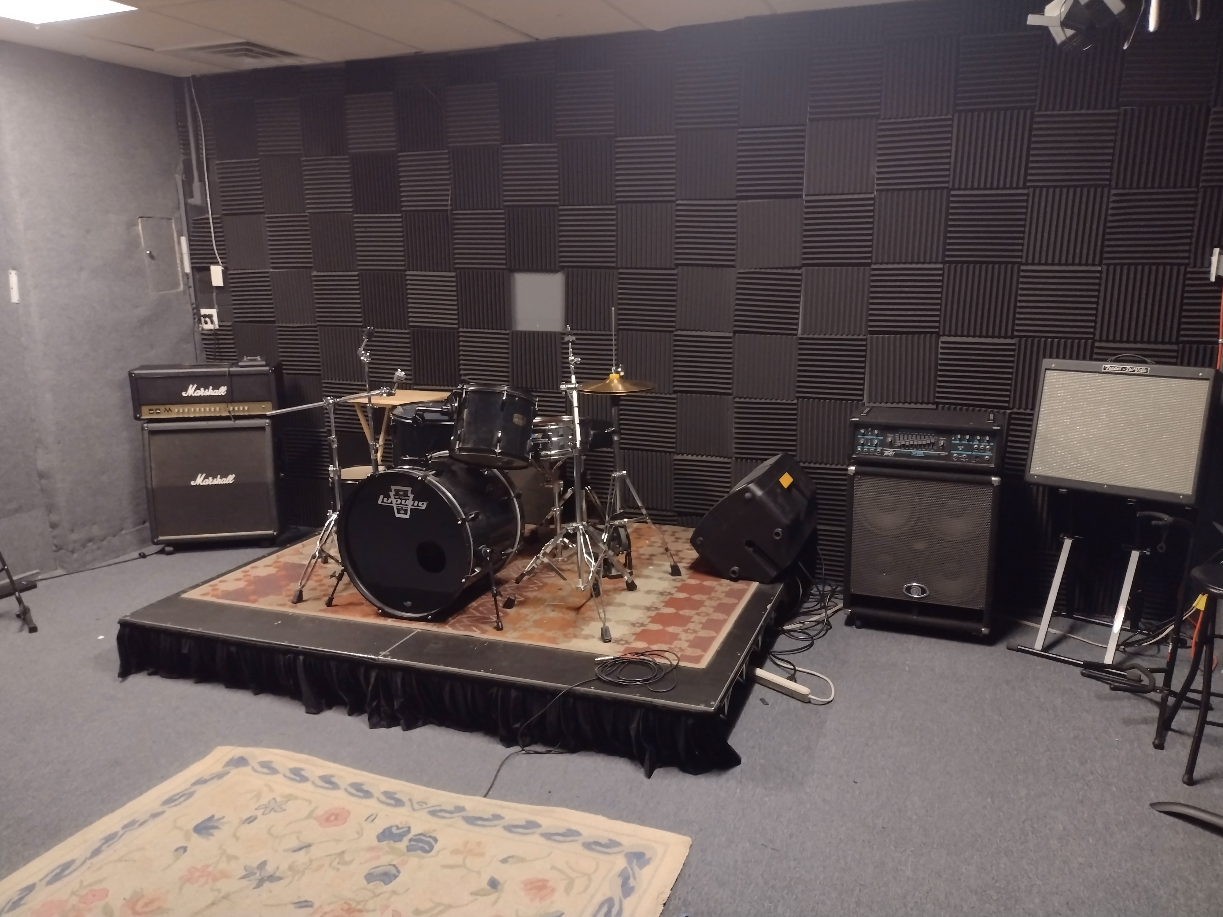 Room D at Center Stage Music in North Bellmore, NY